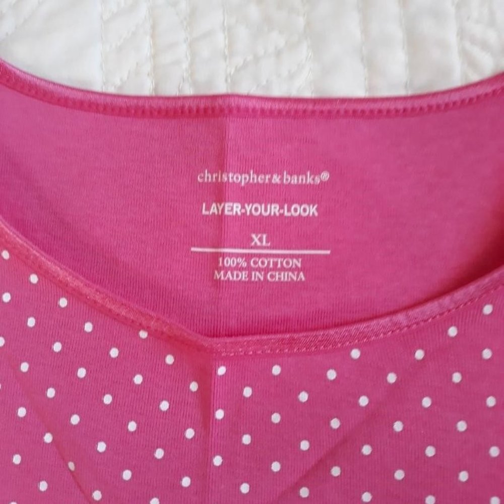 Christopher and Banks XL tank top